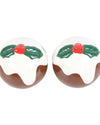 Christmas Pudding Salt & Pepper Shaker