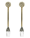 Daisy Pearl Cake Forks