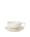 Nordic Vanilla Cappuccino Cup With Saucer 25cl